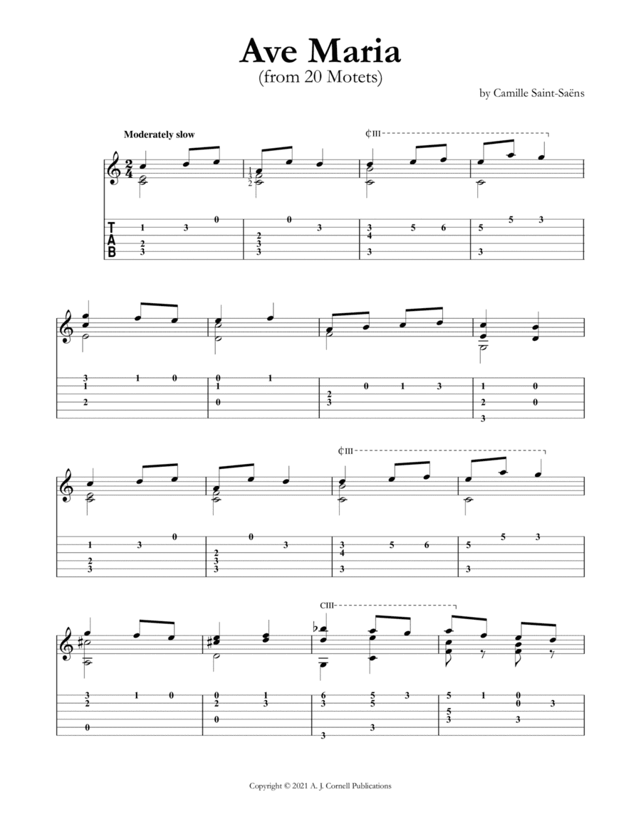 Ave Maria (arr. Mark Phillips)