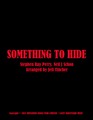 Somethin To Hide (arr. Jeff Tincher)
