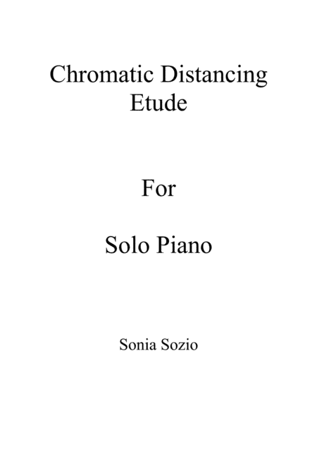 Chromatic Distancing Etude