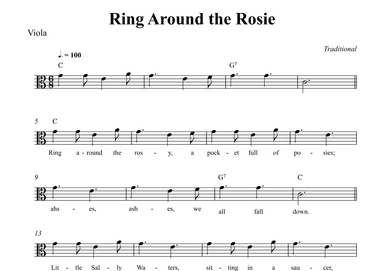 Ring Around the Rosie (arr. Wesley S. SIlva)