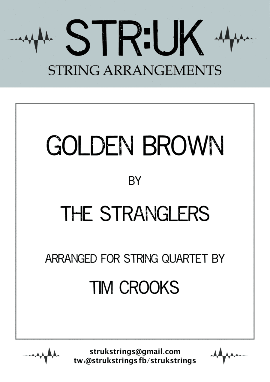 Golden Brown (arr. Tim Crooks)