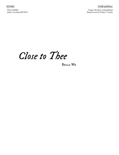 Close to Thee
