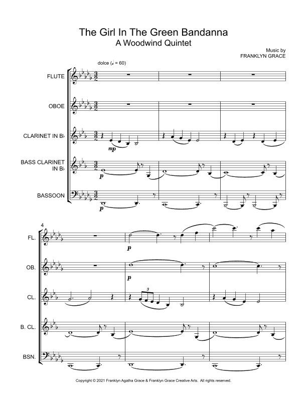 The Girl In The Green Bandanna