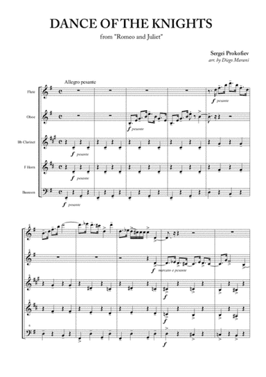 Dance Of The Knights (arr. Diego Marani)