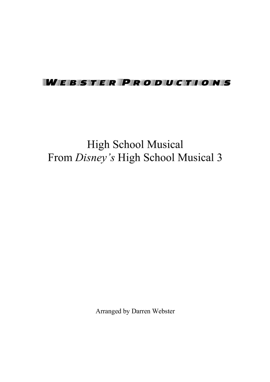 High School Musical (arr. Darren Webster)