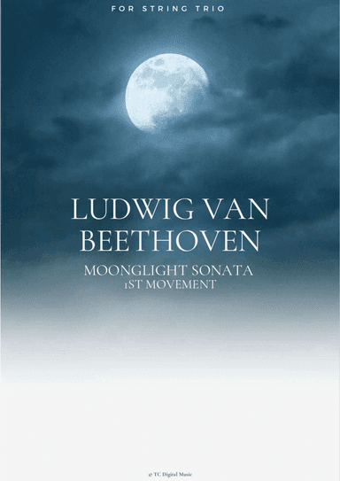 Ludwig Van Beethoven - Moonlight Sonata - First Movement For String Trio (arr. Tainá Caldeira)