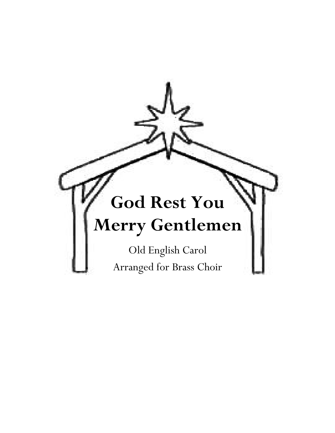 God Rest Ye Merry Gentlemen (arr. Klint A Kallies)