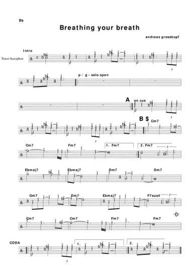 Breathing your breath