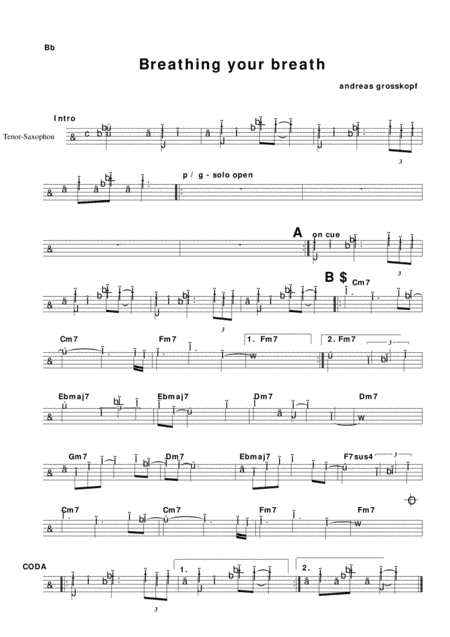 Breathing your breath