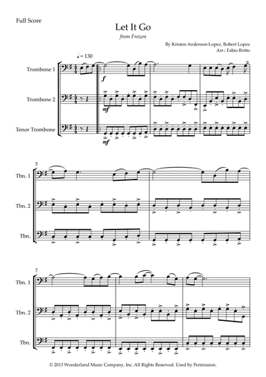 Let It Go (arr. Fabio Britto)