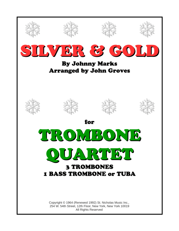 Silver And Gold (arr. John Groves)