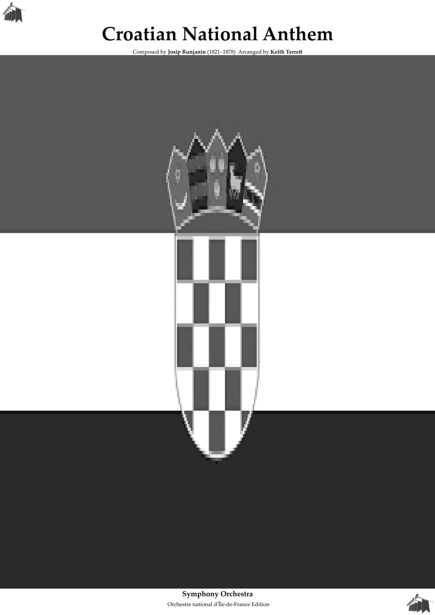 Croatian National Anthem (Orchestre national d'Île-de-France Edition) (arr. Keith Terrett)