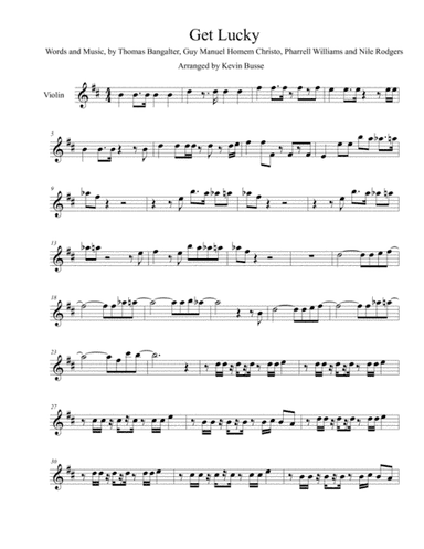 Get Lucky (arr. Kevin Busse)