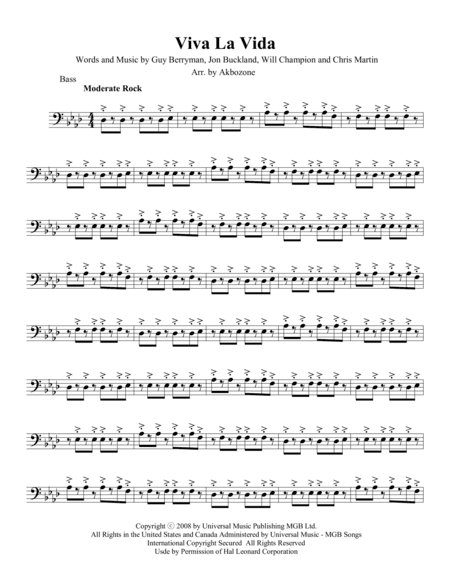 Viva La Vida (arr. John Kim)