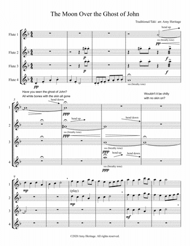 The Moon Over the Ghost of John (arr. Amy Heritage)