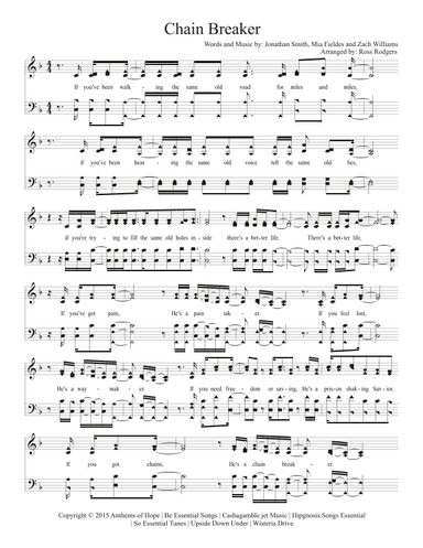 Chain Breaker (arr. Ross Rodgers)