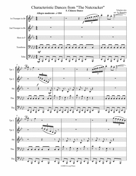 Chinese Dance from the Nutcracker Suite (arr. Sy Brandon)
