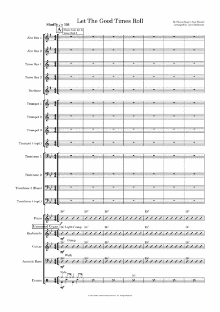 Let The Good Times Roll (arr. Daryl McKenzie)