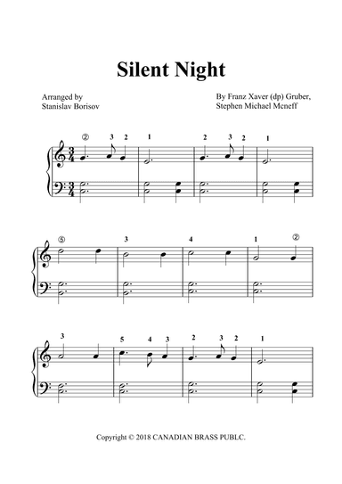 Silent Night (arr. Stanislav Borisov)