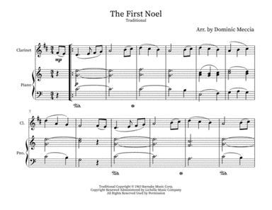 The First Noel (arr. Dominic Meccia)