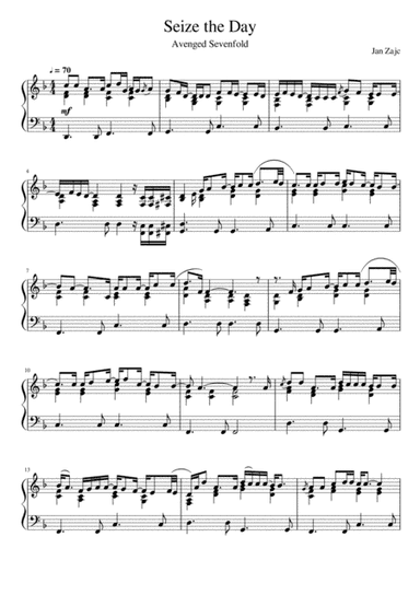 Seize The Day (arr. Jan Zajc)