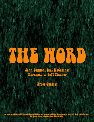 The Word (arr. Jeff Tincher)