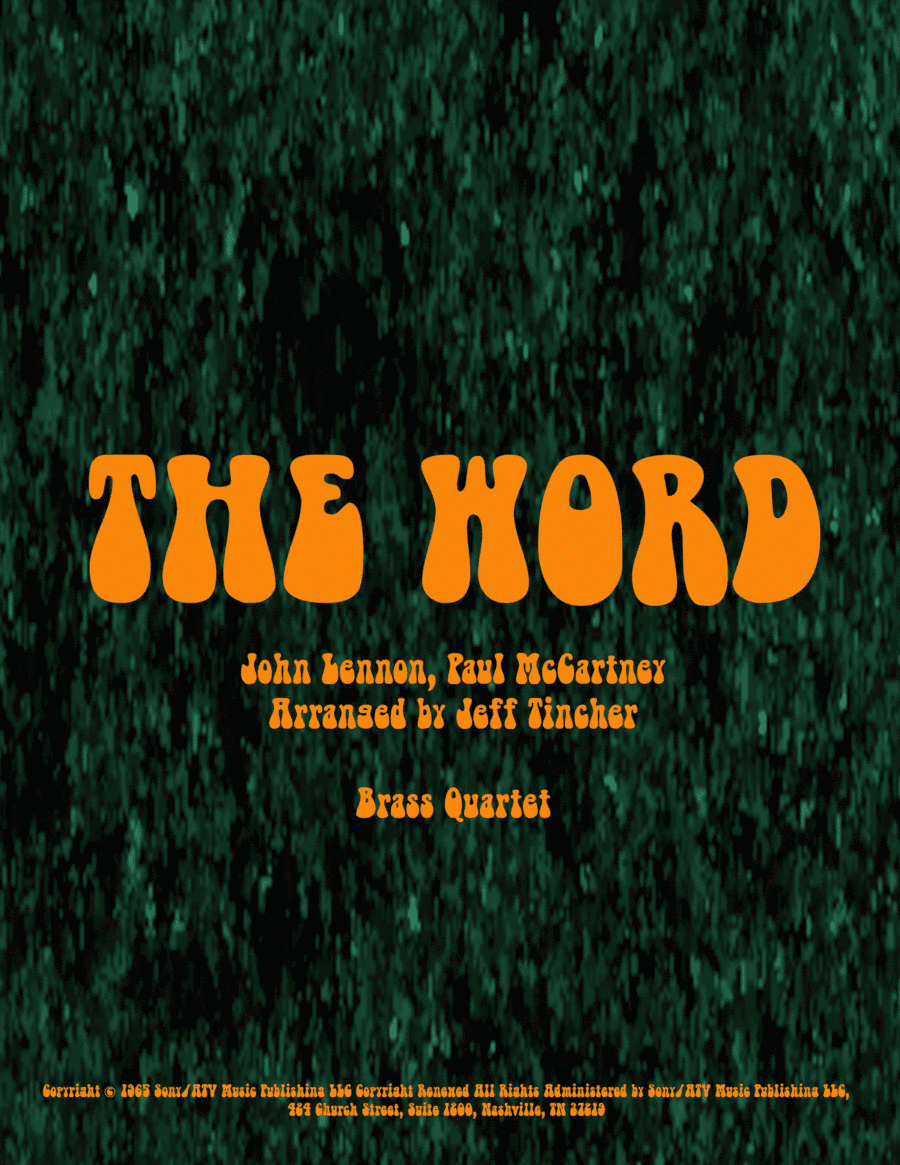 The Word (arr. Jeff Tincher)