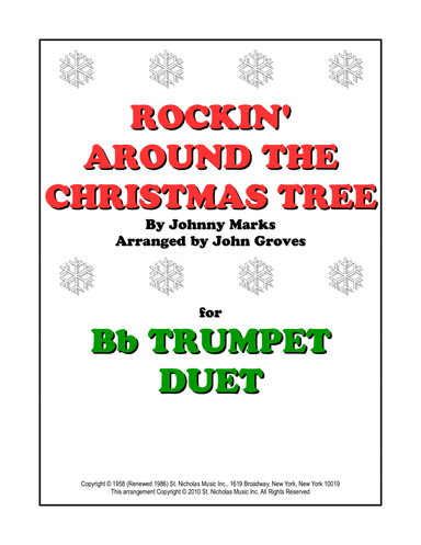 Rockin' Around The Christmas Tree (arr. John Groves)