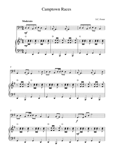 Camptown Races (arr. Kaiserin Rebecca)