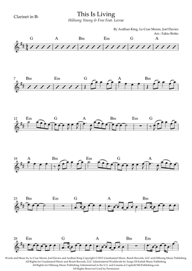 This Is Living (arr. Fabio Britto)