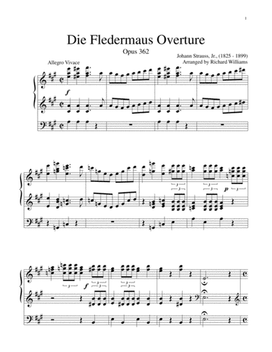 Die Fledermaus Overture (arr. Richard Williams)