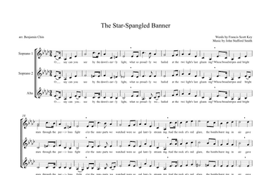 The Star-Spangled Banner (arr. Benjamin Chin)