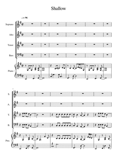 Shallow (arr. Damian Quinn)