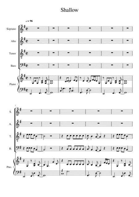 Shallow (arr. Damian Quinn)