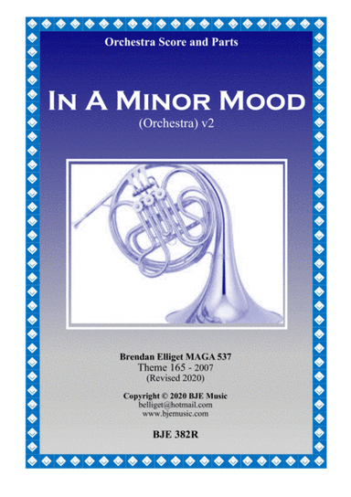 In A Minor Mood - Orchestra v2 Score and Parts PDF