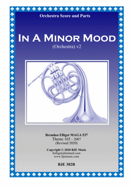 In A Minor Mood - Orchestra v2 Score and Parts PDF