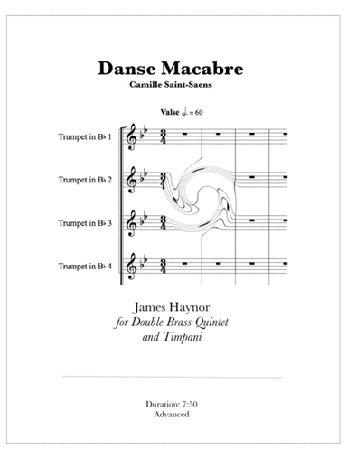 Danse Macabre for Double Brass Quintet and Timpani (arr. James Haynor)