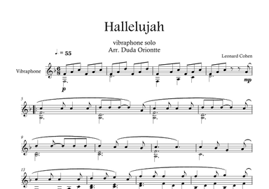 Hallelujah (arr. Duda Oriontte)