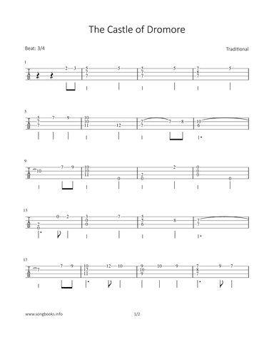 The Castle of Dromore (arr. Bettina Schipp)