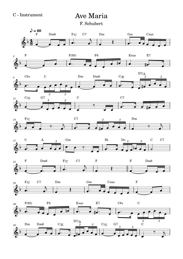 Ave Maria (arr. Fabio Eduardo de Oliveira)