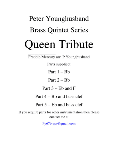 Bohemian Rhapsody (arr. Peter Younghusband)
