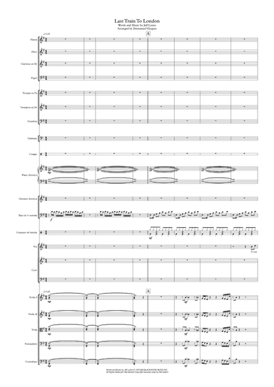 Last Train To London (arr. Emmanuel Christian Vazquez Miguel)