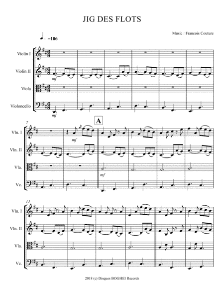 JIG DES FLOTS - La Suite Fléchée