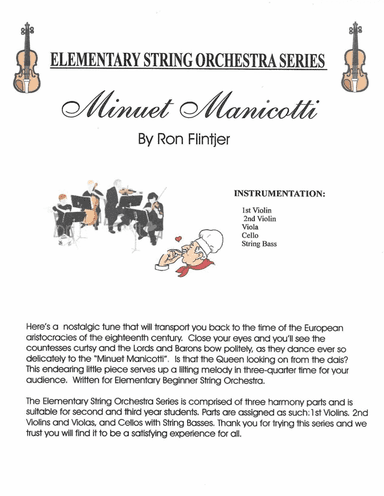 MINUET MANICOTTI