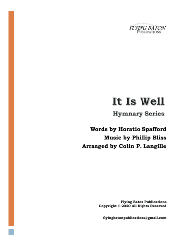It Is Well (arr. Colin P. Langille)
