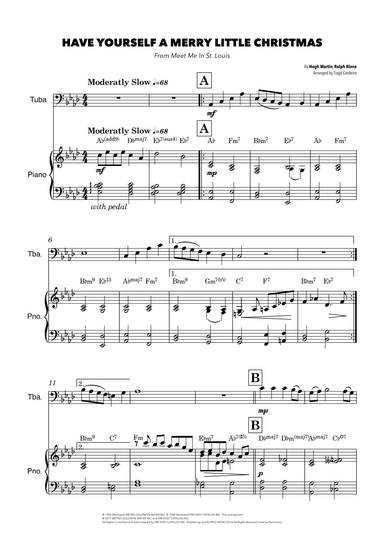 Have Yourself A Merry Little Christmas (arr. Tiago Cordeiro)