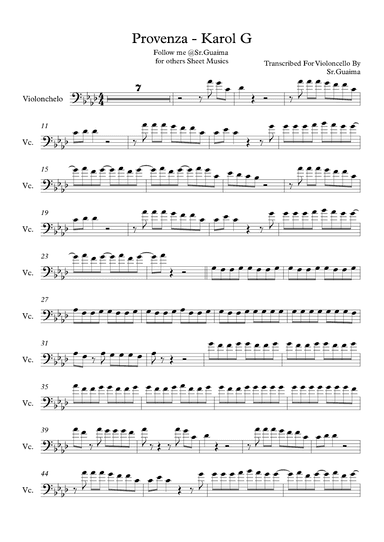 Provenza (arr. Sr. Guaima)