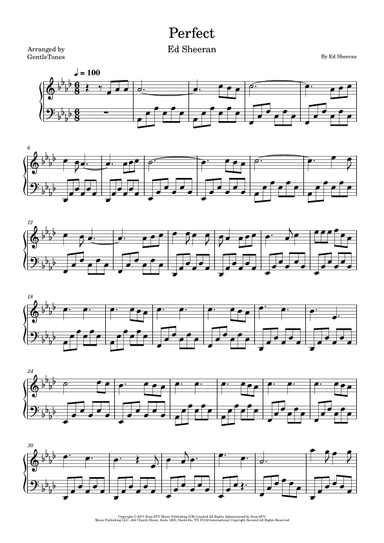 Perfect (arr. GentleTones)