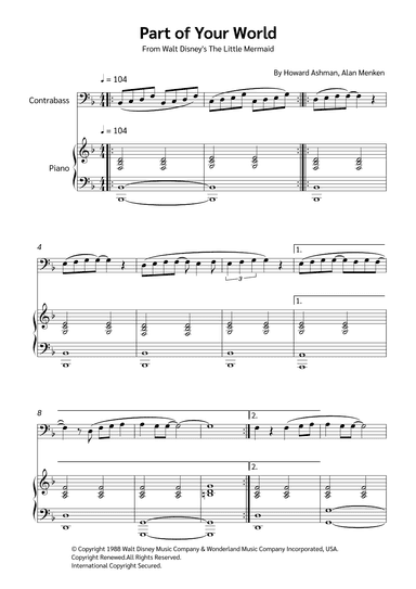 Part Of Your World (arr. Jackson Spindler)