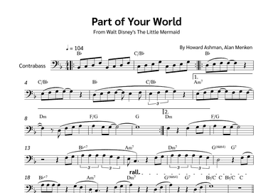 Part Of Your World (arr. Jackson Spindler)